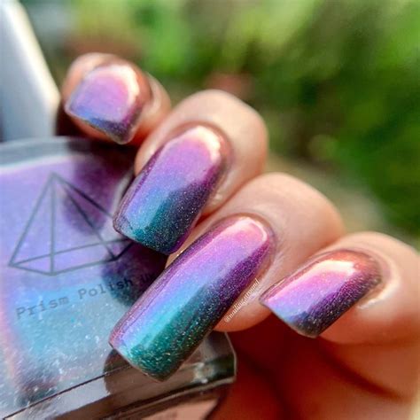 Unleash Your Inner Sorceress with Turquoise Witchcraft Chrome Polish